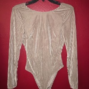Blush pink body suit (never worn)